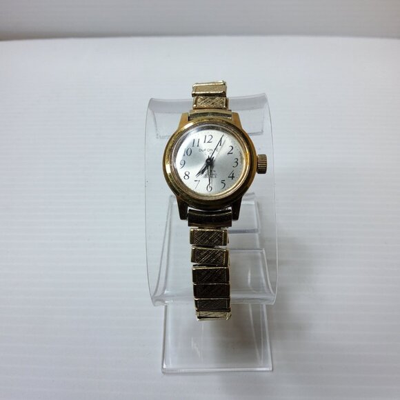Vintage'- Ladies Dufonte Lucien Piccard- 17 Jewels Mechanical Swiss Watch-Gold p - Picture 15 of 16